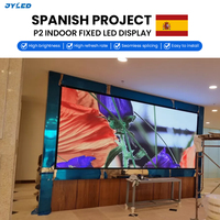 Pantalla LED Fija para Interiores, Escala de Grises de 16 Bits, 3840Hz, Panel LED SMD para Publicidad, para Sala de Control y Centro de Monitoreo