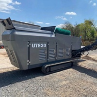 Crible mobile sur chenilles Upsen UTS30 |   Moteur de pompe pour tamis à gravier et à terre robuste |   Système de tri de recyclage haute capacité 18 kW