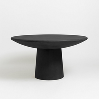 Table basse ronde en fibre de verre de Style nordique moderne avec Table en marbre Basse pour Bar Salon Salon Meubles