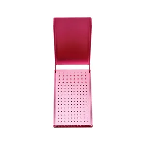 Caja de esterilización dental autoclavable de 152 orificios, organizador de aluminio FG RA para fresas de alta y baja velocidad, estuche de almacenamiento eficiente - Product Image 4