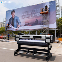 Impresora Lainkjet de 1.8 m con Tinta Eco Solvente para Impresión de Pancartas, Vinilos Flexibles, Señalización, Gráficos para Publicidad Exterior