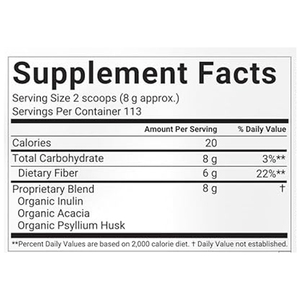 Suplemento de Fibra en Polvo para la Salud Digestiva, Control del Apetito y Adelgazamiento, de Alta Calidad, OEM, ODM, Marca Privada - Product Image 2