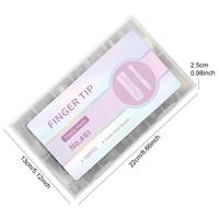 140 pièces/boîte Capsules d'extension d'ongles haute transparence réutilisables extra-longues pour French Manucure