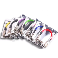 Factory Price 20CM Audio Mono Pedalboard Cord Instrument Cables Colored Effect Pedal Guitar Patch Cable