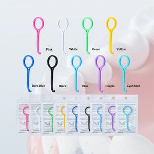 Removedor de Aparatos Ortodónticos <span class=keywords><strong>Invisibles</strong></span> de Plástico, Gancho para Retirar Retenedores Dentales Invisalign - Product Image 1