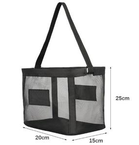 Vietnam made foldable <b>shopping</b> <b>basket</b> mesh net <b>shopping</b> <b>basket</b> portable <b>basket</b> for supermarket - Product Image 1
