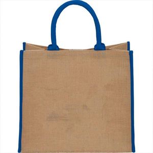 2023 Popular Reusable Women's Jute & Canvas Tote Bags Custom Wholesale for Beach Shopping and Travel - Product Image 2