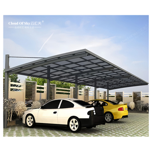 Techos Abatibles Motorizados, Techo Curvo Independiente, Garaje de Aluminio Impermeable para Automóviles - Product Image 5