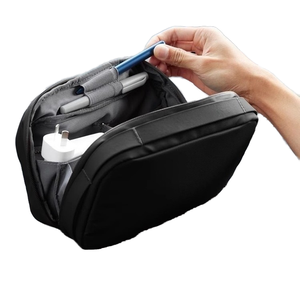 Hot Sell 2-in-1 Multifunctional Luxury <b>Storage</b> Bag Waterproof Wear-resistant Nylon Zipper for Data Cable Headset Durable Digital - Product Image 1