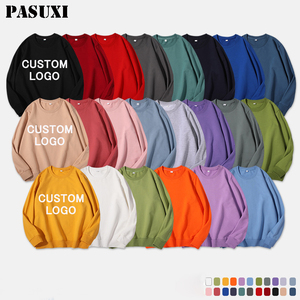 <span class=keywords><strong>Sweat</strong></span>-shirt tissé épais anti-plis PASUXI pour <span class=keywords><strong>homme</strong></span>, col rond uni, manches longues, uniforme de <span class=keywords><strong>classe</strong></span> d'automne, vente en gros - Product Image 2