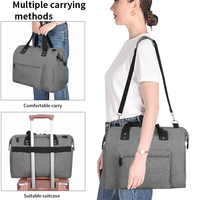 Sac fourre-tout personnalisé en polyester grande taille pour couches, sac de voyage pour bébé, sac à main pour maman, sac à couches pour valise bébé