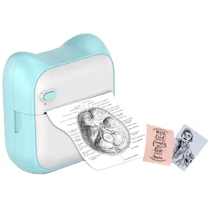 Biaya rendah Amazon Top Seller elektronik portabel Label stiker Thermal mini saku Printer nirkabel telepon Printer Mini