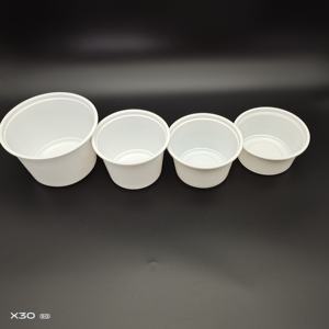 Tazón Desechable Apto <span class=keywords><strong>para</strong></span> Microondas, de Plástico PP, Estilo Moderno, <span class=keywords><strong>para</strong></span> Comida <span class=keywords><strong>para</strong></span> Llevar, con Tapa, Grado Alimenticio, <span class=keywords><strong>para</strong></span> Sopa de Fideos Instantáneos, OEM/ODM - Product Image 1