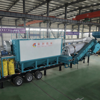 Centrale mobile de mélange d'asphalte continu 60 TPH – Machine à asphalte, station de mélange d'asphalte