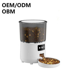 Distributeur automatique de nourriture pour animaux de compagnie, programmation des repas via application, prend en charge l'alimentation à distance, grande capacité de 4 L, bol d'alimentation personnalisable - Product Image 1