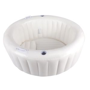 Piscine de naissance gonflable en PVC 65*55*26 pouces avec quatre poignées et siège amovible pour accouchement à domicile, piscine multifonctionnelle pour la relaxation - Product Image 1