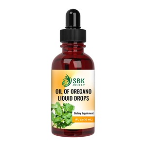 Huile d'origan liquide favorisant la relaxation, gouttes orales d'huile d'origan à l'huile d'olive extra vierge et au carvacrol - Product Image 1