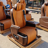 Siège de capitaine de luxe modifié pour voiture, avec repose-jambes électrique, massage, chauffage et ventilation, pour la deuxième rangée de MPV et de van