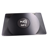 Mini Etiqueta NFC Híbrida Colorida, Resistente al Agua, Protocolo ISO 14443A, Tarjetas de Visita Metálicas, Interfaz de Comunicación RFID, Negocio Digital