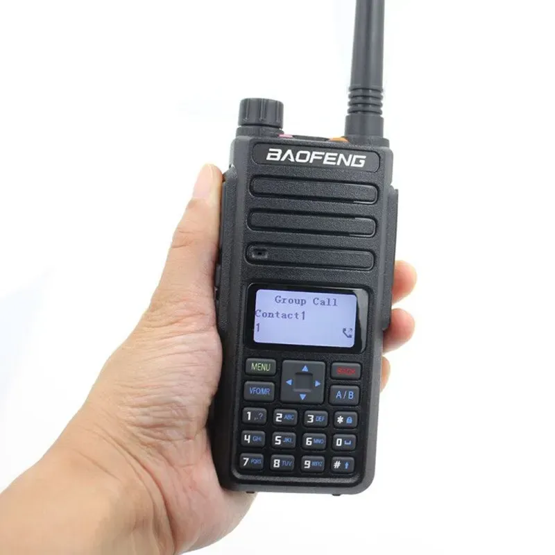 باوفينج ثنائي النطاق DMR DM1801 راديو ثنائي الاتجاه قنوات ham محمولة باليد DM walkie talkie Baofeng