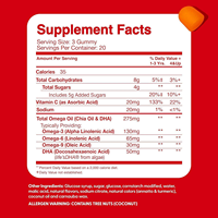 Gummies multivitaminés halal en vrac avec oméga 3, formule personnalisée, saveur et forme variées, gommes acidulées et moelleuses pour tous les âges