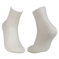 Chaussettes unisexes en bambou, longueur cheville, personnalisables avec logo, service OEM, pour affaires, tenues décontractées, baskets, antidérapantes, avec motif imprimé sur le bord.