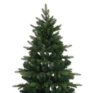 2.1m 7ft prelit PVC nhân tạo Cây giáng sinh với đèn <span class=keywords><strong>LED</strong></span> tùy chỉnh 5ft 6ft đổ xô PE thông ngoài trời Xmas Xanh navidad - Product Image 3