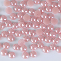 Strass à dos plat de haute qualité, strass thermocollants, perles en céramique AB, strass