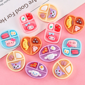 Molde de resina para caja bento de animales de dibujos animados, mini kit de manualidades para arte coleccionable hecho a mano. - Product Image 2