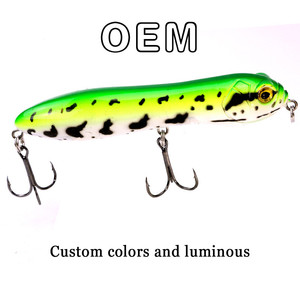 NEW Floating Topwater Stickbait Lure 100mm 3.9in 18g Swim Baits pittura Coat Seabass Batis - Product Image 5