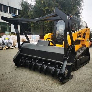 Mesin pemuat Skid Diesel Cina Cummins Used roda pemuat Mini jalur produksi digunakan pemuat selip Mini - Product Image 3