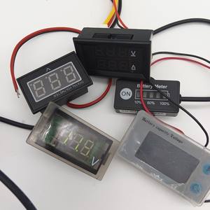 Fabricante Mini Digital Voltímetro Amperímetro 12V Pantalla de voltaje a prueba de agua - Product Image 5