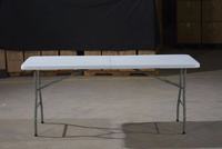 Ensemble table et chaises pliables en plastique pour le camping en Offre Spéciale de 6 pieds