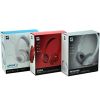 Caja de cartón para auriculares, embalaje para auriculares, gran Color gris, personalizada, con mango fuerte, buen precio