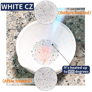 OCT CZ Gemstone 3*5mm a 6*8mm Roxo Vermelho Cor Zircão Pedra Verde Azul Sintético <span class=keywords><strong>Nano</strong></span> Radiante Forma Cubic <span class=keywords><strong>Zirconia</strong></span> - Product Image 4