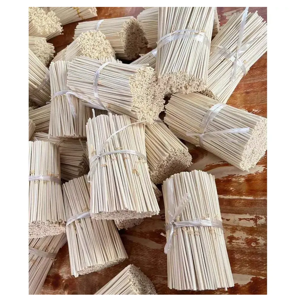 3mm Natural Color Home Air Fragrance Freshener Scented Oil Diffuser Decorate Rattan stick Aroma Reed Diffuser Sticks