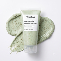 Masque Nettoyant en Argile Personnalisé OEM, Centella Kaolin, Nettoyage en Profondeur, Affinage des Pores, Masque Nettoyant Doux en Argile pour l'Acné