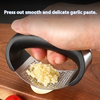 Gehaktmolen Hakkende Knoflooktool Roestvrij Staal Knoflookpers Crusher Handmatige Knoflook Fruit Groente Gereedschap Keuken Gadget Accessoires