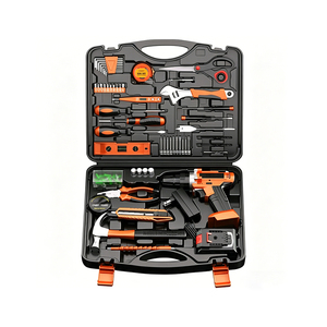 Kit de Taladro Inalámbrico Portátil de 12V con Batería de Litio, Juego de Herramientas Todo en Uno para Reparaciones del Hogar - Product Image 1