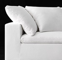 Modernes Luxus Professional White Hot Sales 3-Sitzer Wohnzimmer Cloud Sectional Modular Cloud Sofa