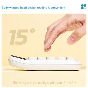 Deli <span class=keywords><strong>TE35</strong></span>เครื่องคำนวณบัญชีการเงินสำหรับนักเรียนชาเครื่องคิดเลขมูลค่าแป้นพิมพ์สูงสีคุณภาพสูง - Product Image 5