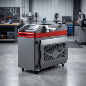 Macchina per Pulizia <span class=keywords><strong>Laser</strong></span> a Fibra Continua 1500W, Pistola Industriale per Rimozione <span class=keywords><strong>Ruggine</strong></span>, Vernice e Graffiti su Metallo HF <span class=keywords><strong>LASER</strong></span> - Product Image 1