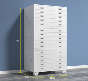 Drawing Cabinet for A0 Heavy Duty Traditional Style A0 9 Drawer <strong>Plan</strong> <strong>Chest</strong> - Product Image 4