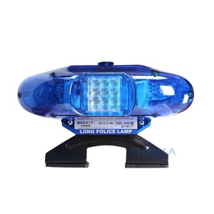 Barra de Luces LED Azul Estroboscópica <span class=keywords><strong>Aurora</strong></span> Intermitente de Advertencia para Vehículo de Emergencia con Altavoz de Sirena 2023 Sirena de Ambulancia - Product Image 6