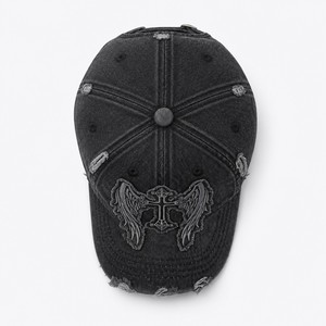 Gorra Deportiva Ajustable de 6 Paneles de Sarga de Algodón con Logotipo Personalizado T&L y Bordado Aplicado - Product Image 6