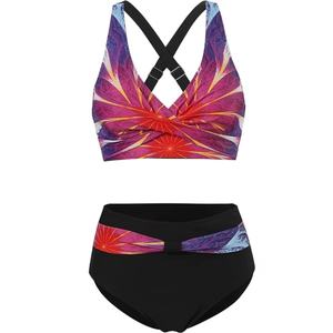 Traje de Baño Bikini Brasileño de Alta Calidad para Mujer, Bikini con Anillo Circular, Fabricante de Trajes de Baño Outpace de Guangzhou - Product Image 2