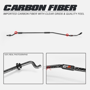 Tige de support de capot en fibre de carbone pour Acura RSX Honda Integra DC5 2002-2006, tige de support de capot durable - Product Image 6