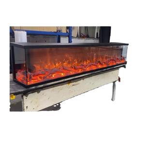 <span class=keywords><strong>Chimenea</strong></span> Eléctrica Multicolor con Llama Simulada, para Uso en Exteriores, Ahorro de Energía, Diseño Integrado, Personalizable - Product Image 1
