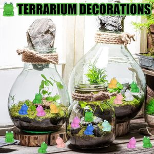 Cute 3D Green <strong>Frog</strong> Mini Garden Figures DIY Art Handmade Accessories Aquarium Decorative Figurine Super Mini Resin Green <strong>Frog</strong> - Product Image 6