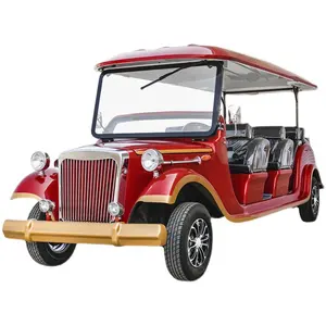 CE Approved 4 Wheels Wholesale Cheap Price Electric Classic Electric Tourist Sightseeing Vehicle/ Electric Vintage Car